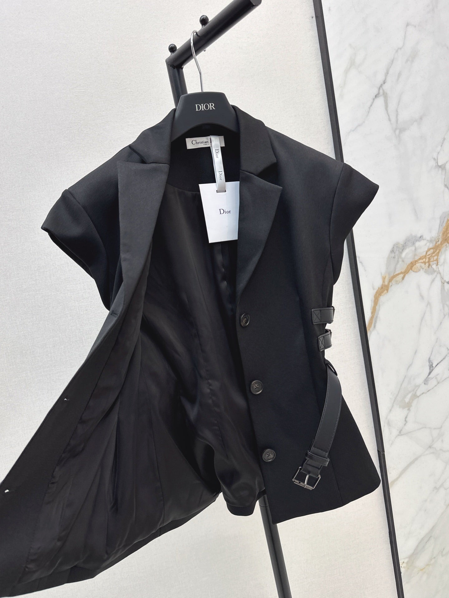 D 25ss sleeveless blazer