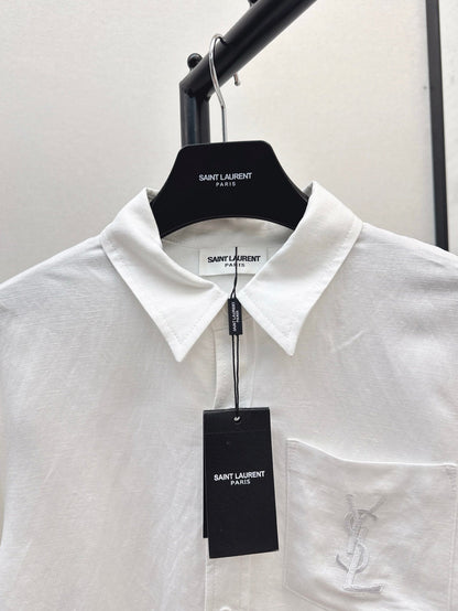 sa 25ss linen buttons shirt