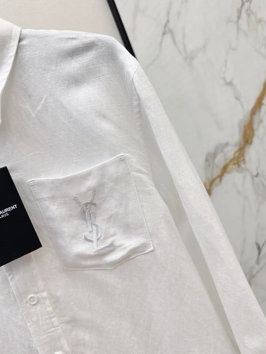 sa 25ss linen buttons shirt