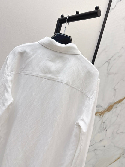 sa 25ss linen buttons shirt