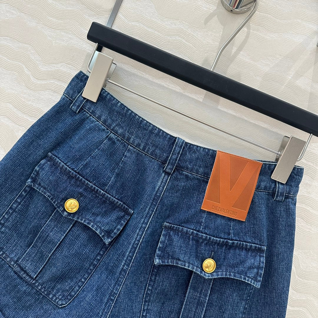 Val 25ss denim short