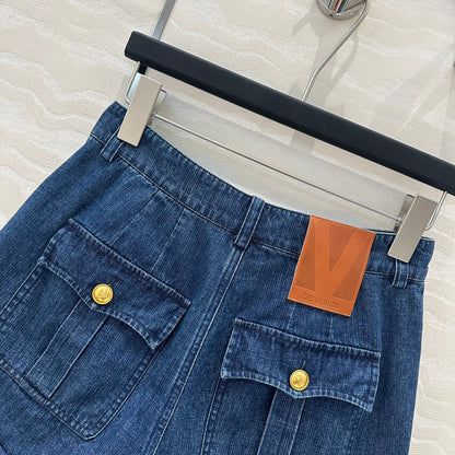 Val 25ss denim short