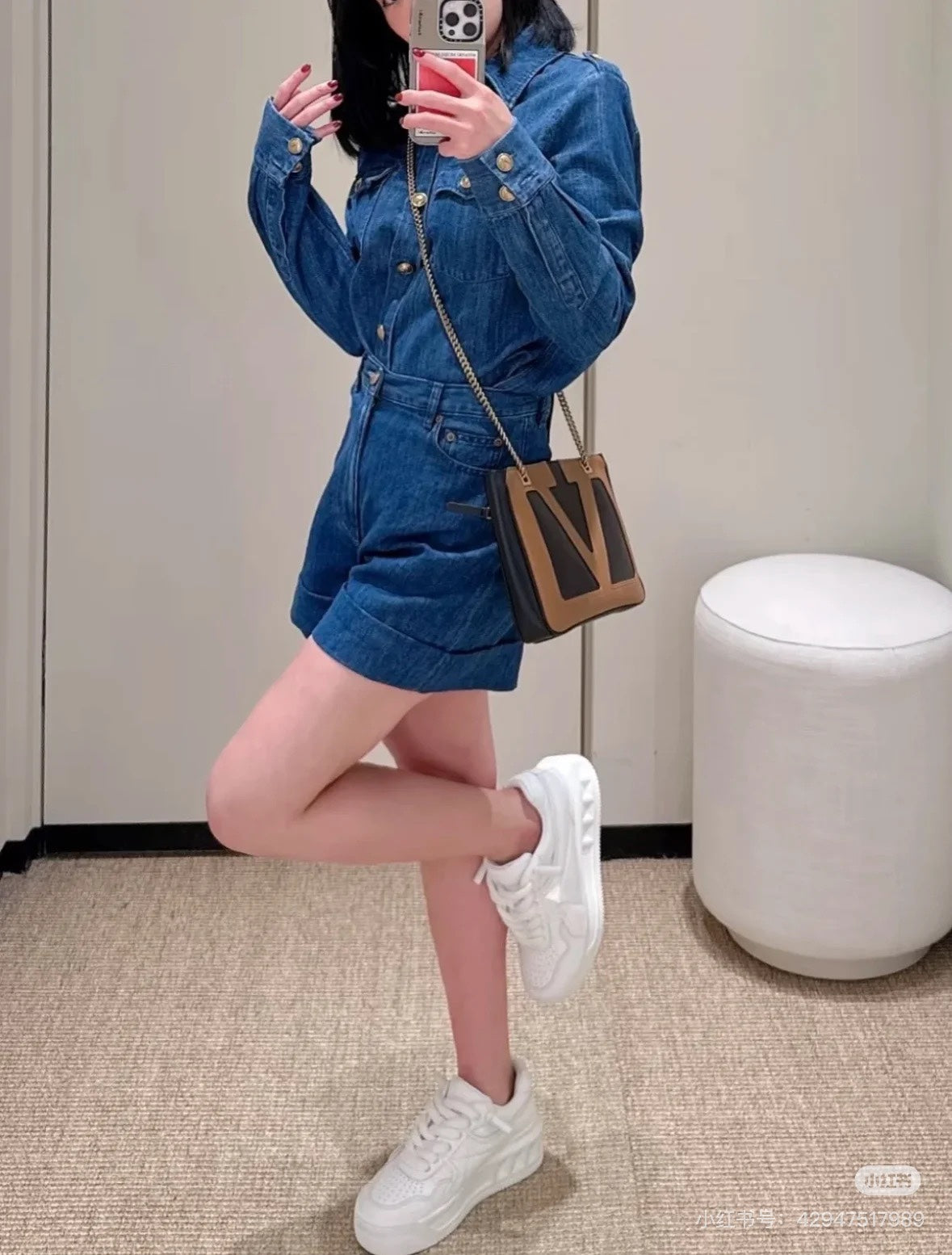 Val 25ss denim short
