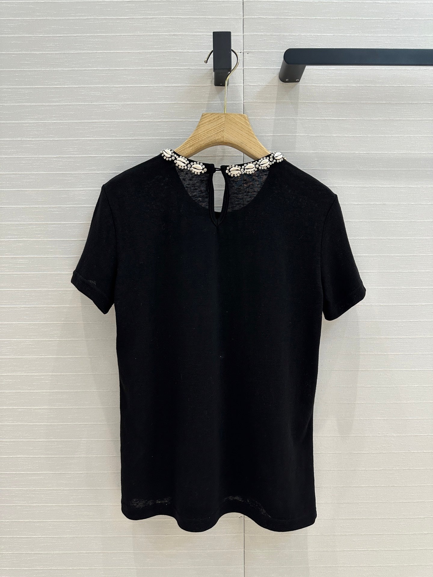 Zim 25ss beaded t-shirt
