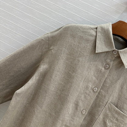 Lo 25ss linen shirt