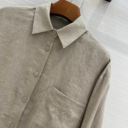 Lo 25ss linen shirt