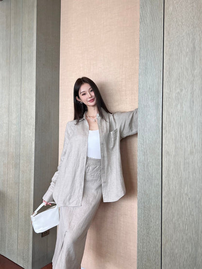 Lo 25ss linen shirt