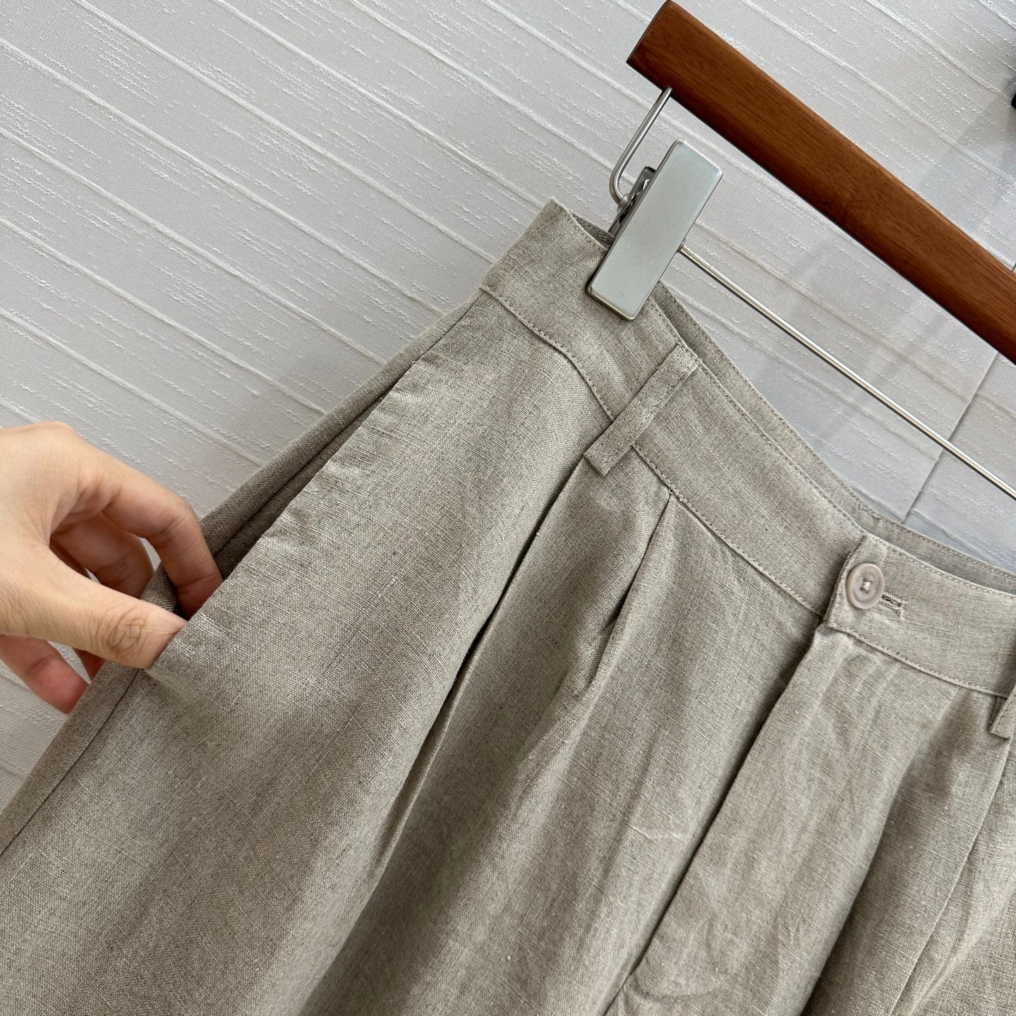 Lo 25ss wide leg pants