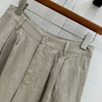 Lo 25ss wide leg pants