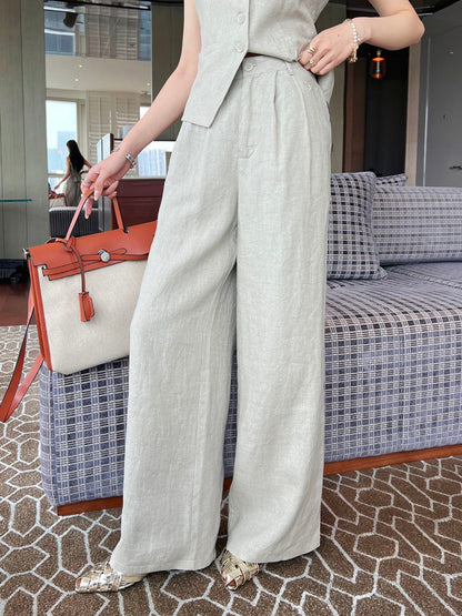 Lo 25ss wide leg pants