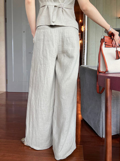 Lo 25ss wide leg pants