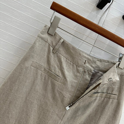 Lo 25ss linen skirt