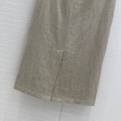 Lo 25ss linen skirt