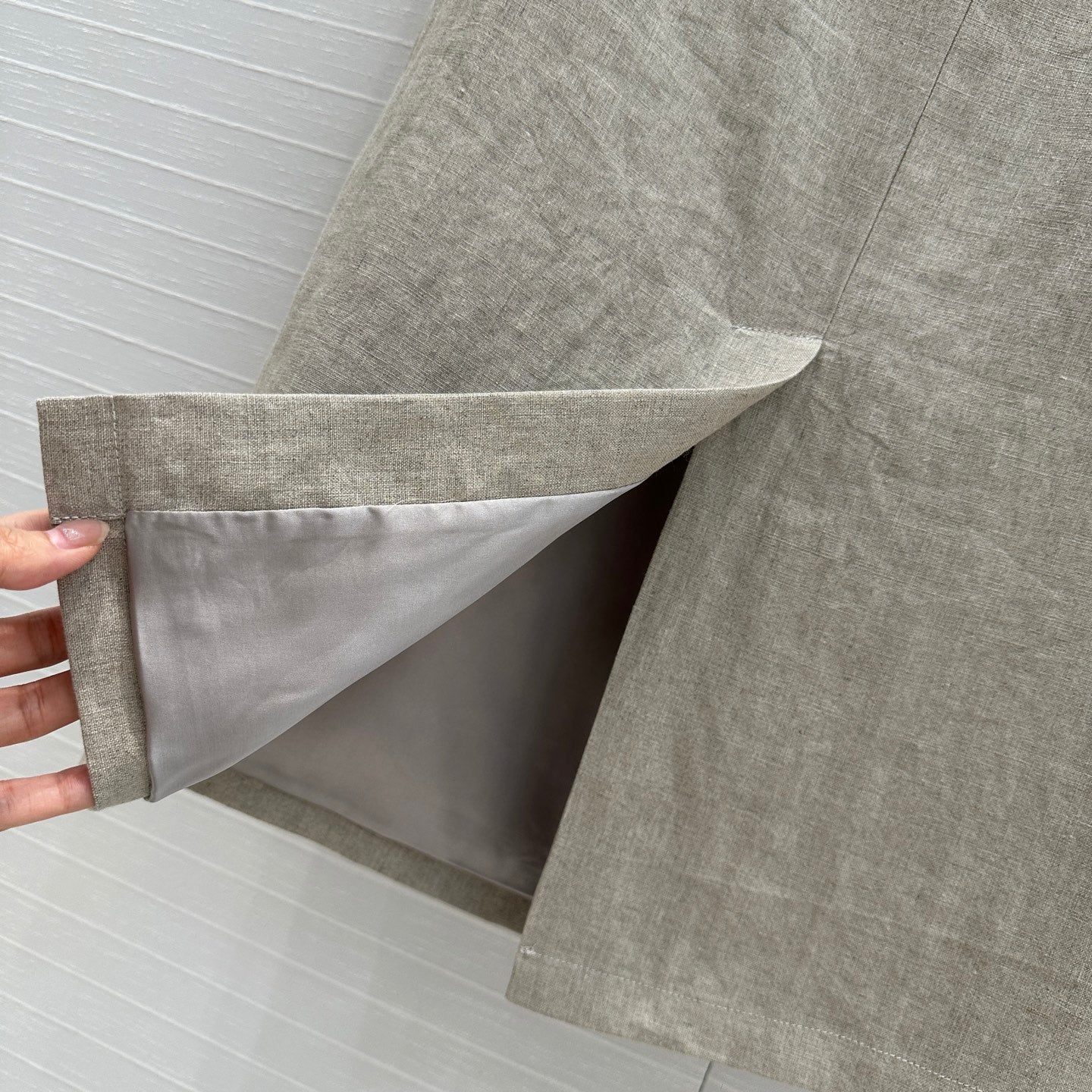 Lo 25ss linen skirt