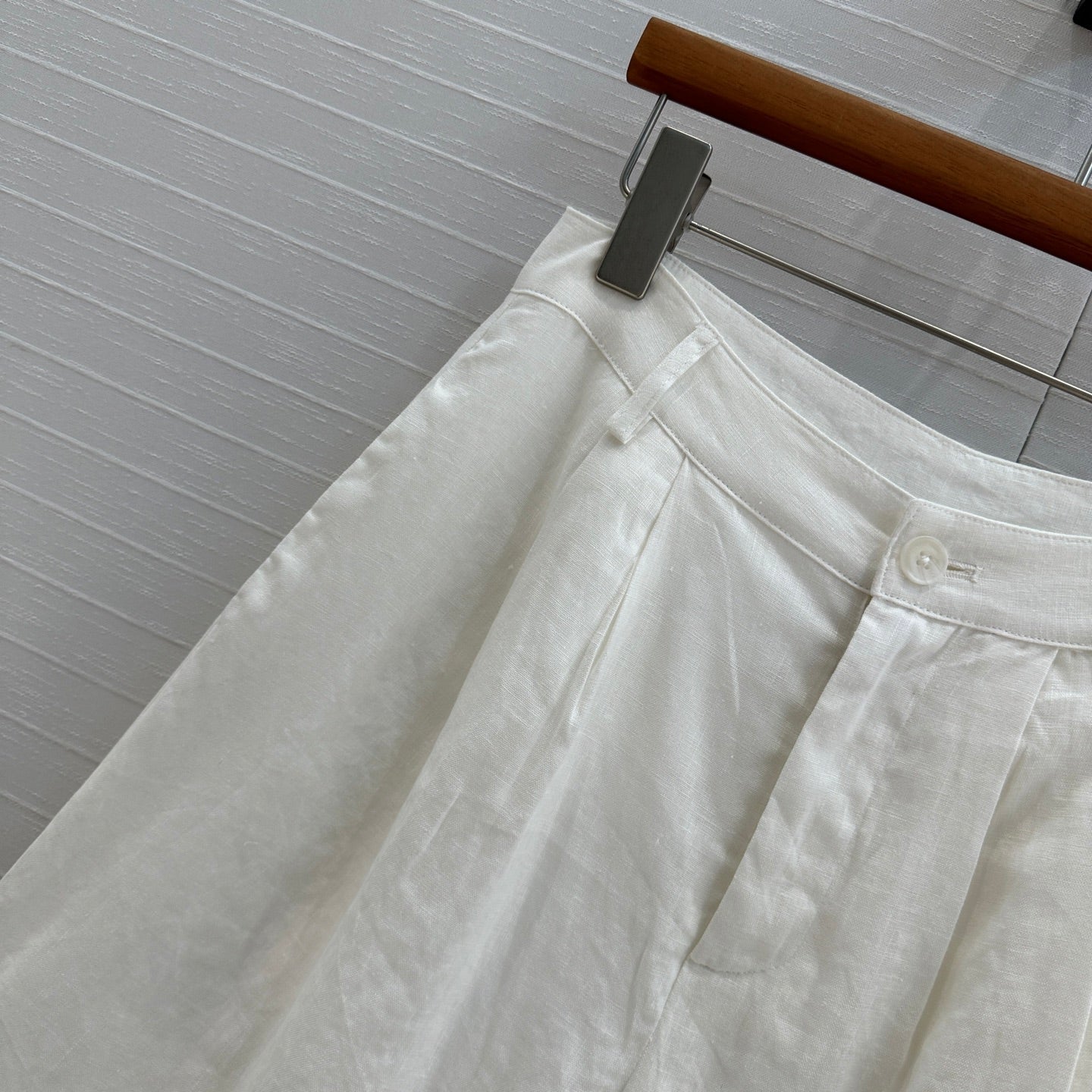 Lo 25ss linen wide leg pants