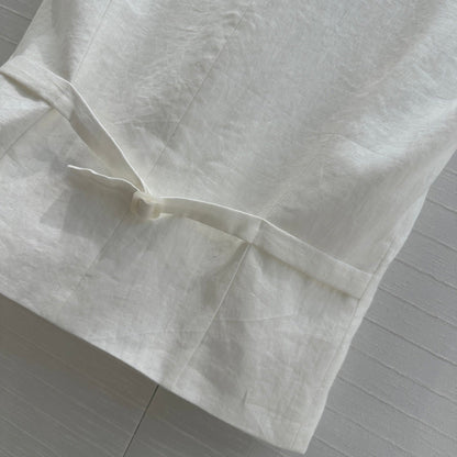 Lo 25ss linen vest