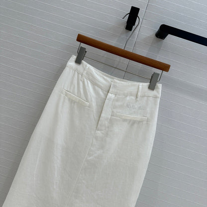 Lo 25ss linen skirt