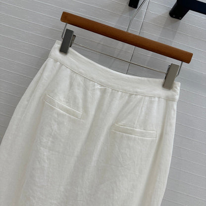 Lo 25ss linen skirt