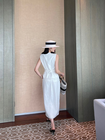 Lo 25ss linen skirt