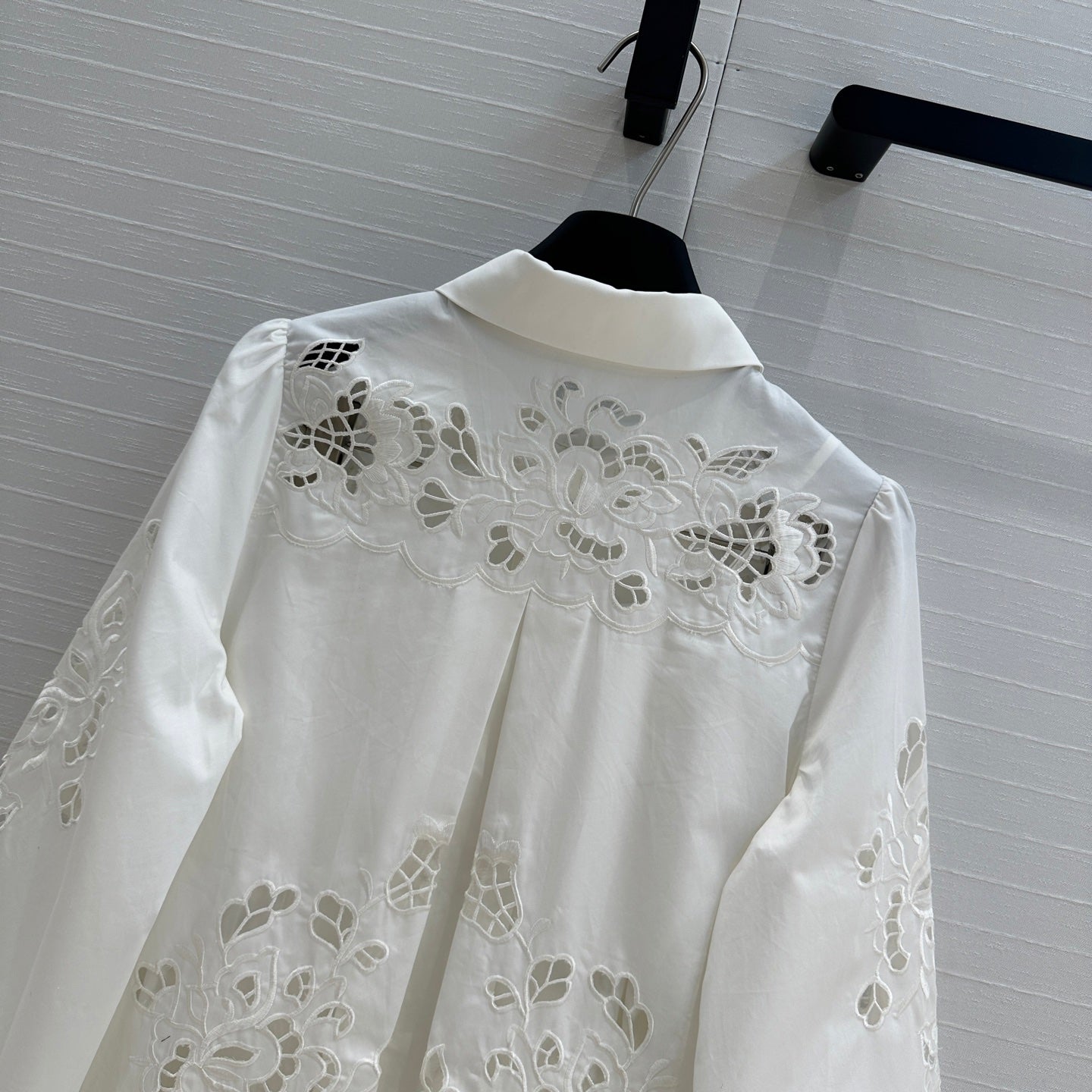 Do 25ss hollow shirt dress