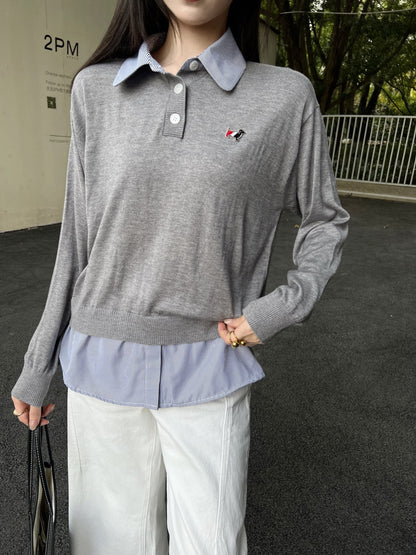 Th 25ss knitted sweater