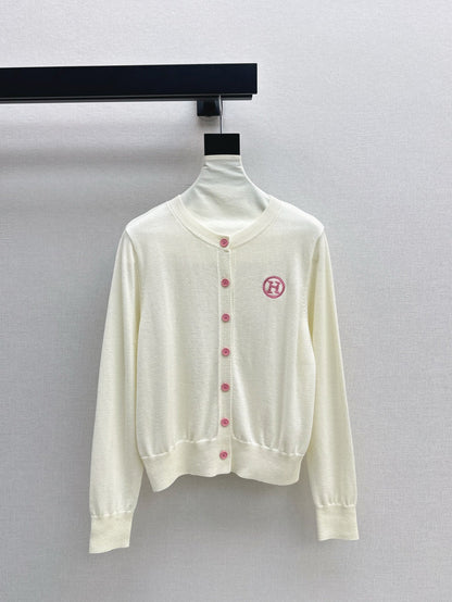 H 25ss knitted cardigan