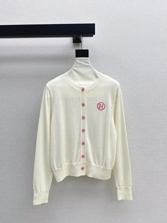 H 25ss knitted cardigan