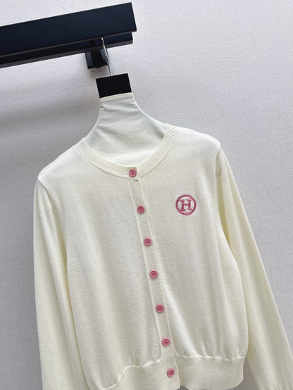 H 25ss knitted cardigan