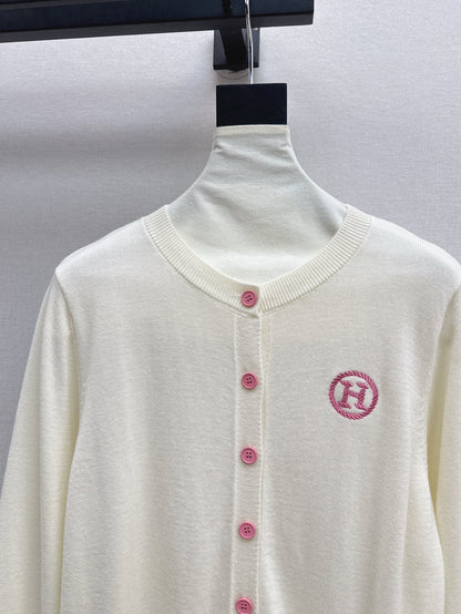 H 25ss knitted cardigan