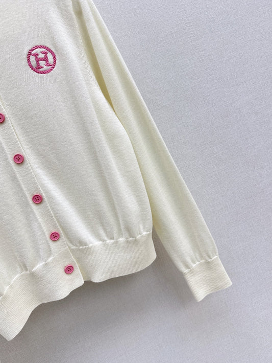 H 25ss knitted cardigan