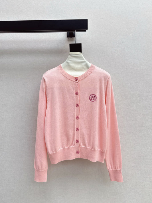 H 25ss knitted cardigan