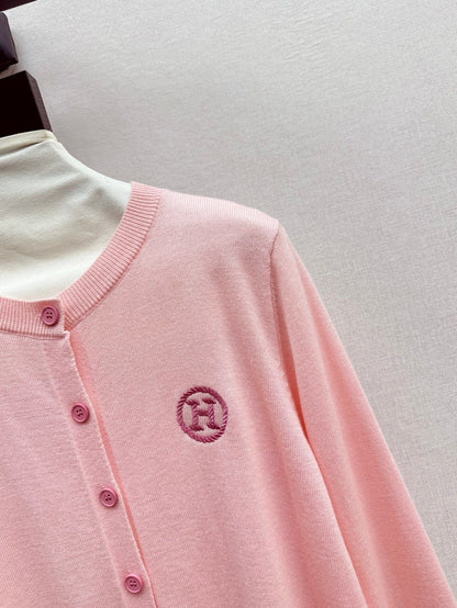 H 25ss knitted cardigan