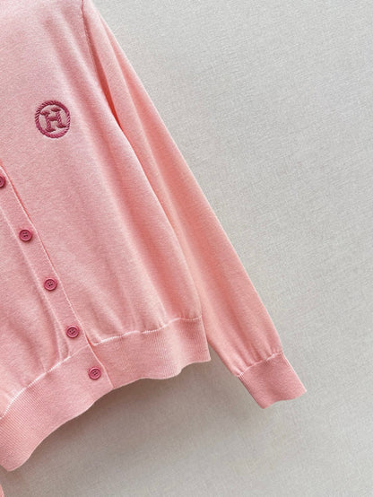 H 25ss knitted cardigan