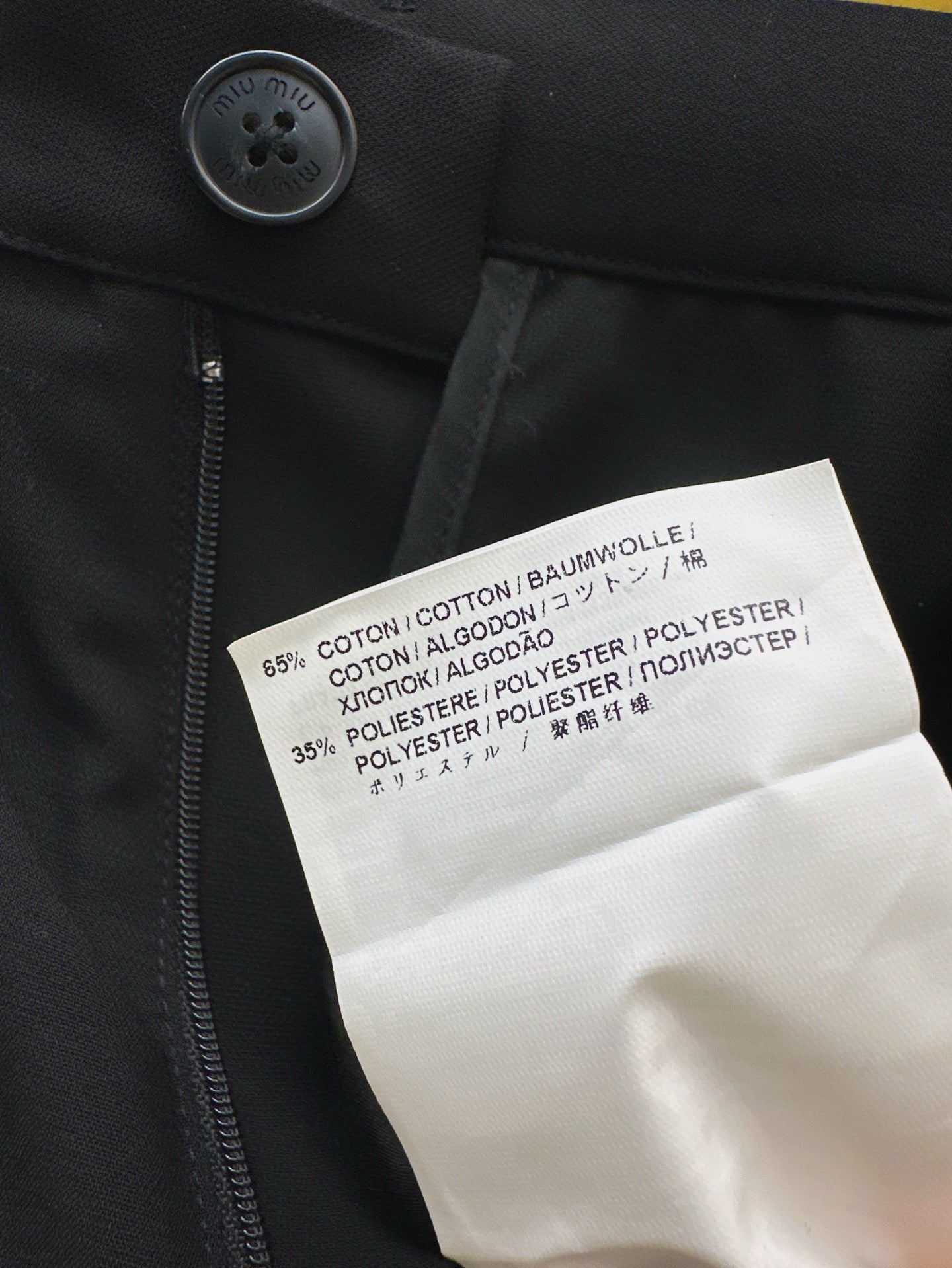 Mi 25ss embroidered pants