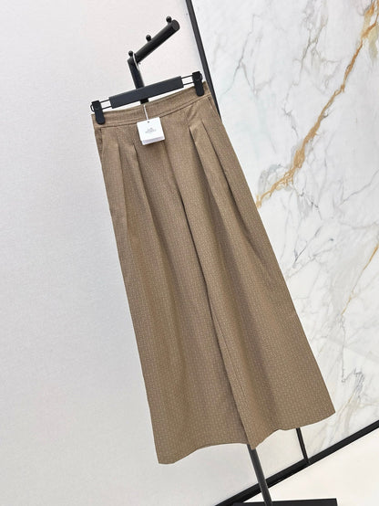 H 25ss wide leg pants