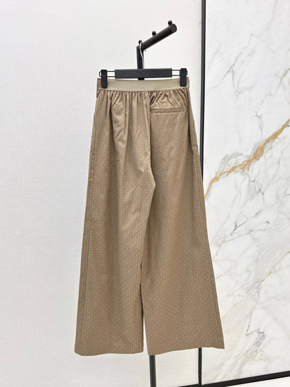 H 25ss wide leg pants