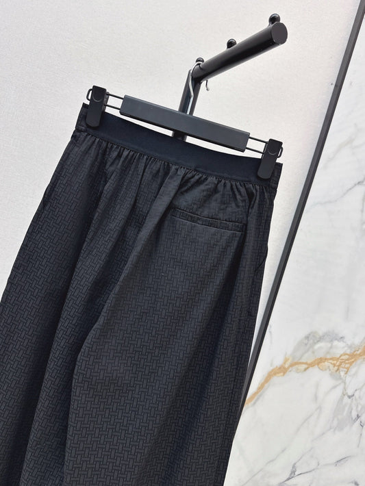 H 25ss wide leg pants