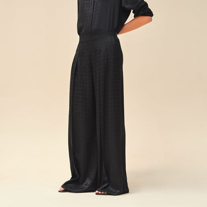 H 25ss wide leg pants