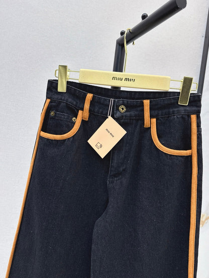 MI 25SS embroidered jeans