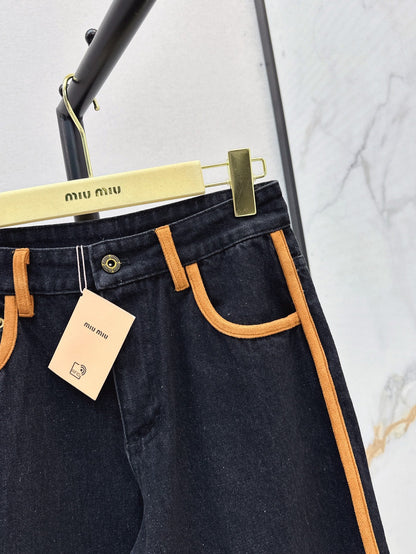 MI 25SS embroidered jeans