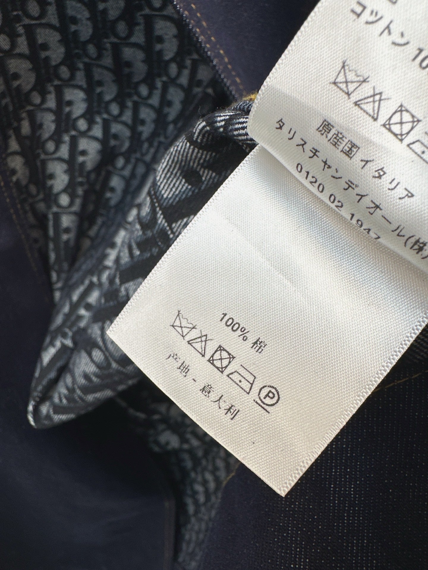 D 25ss denim trench coat