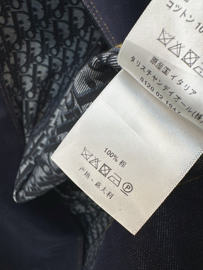 D 25ss denim trench coat