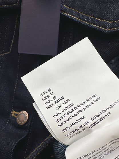 P 25ss denim suit