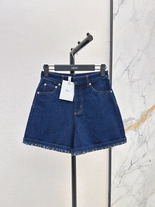 D 25ss vintage denim short