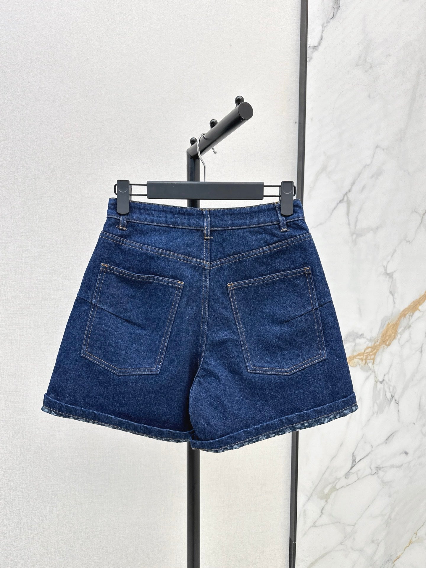 D 25ss vintage denim short