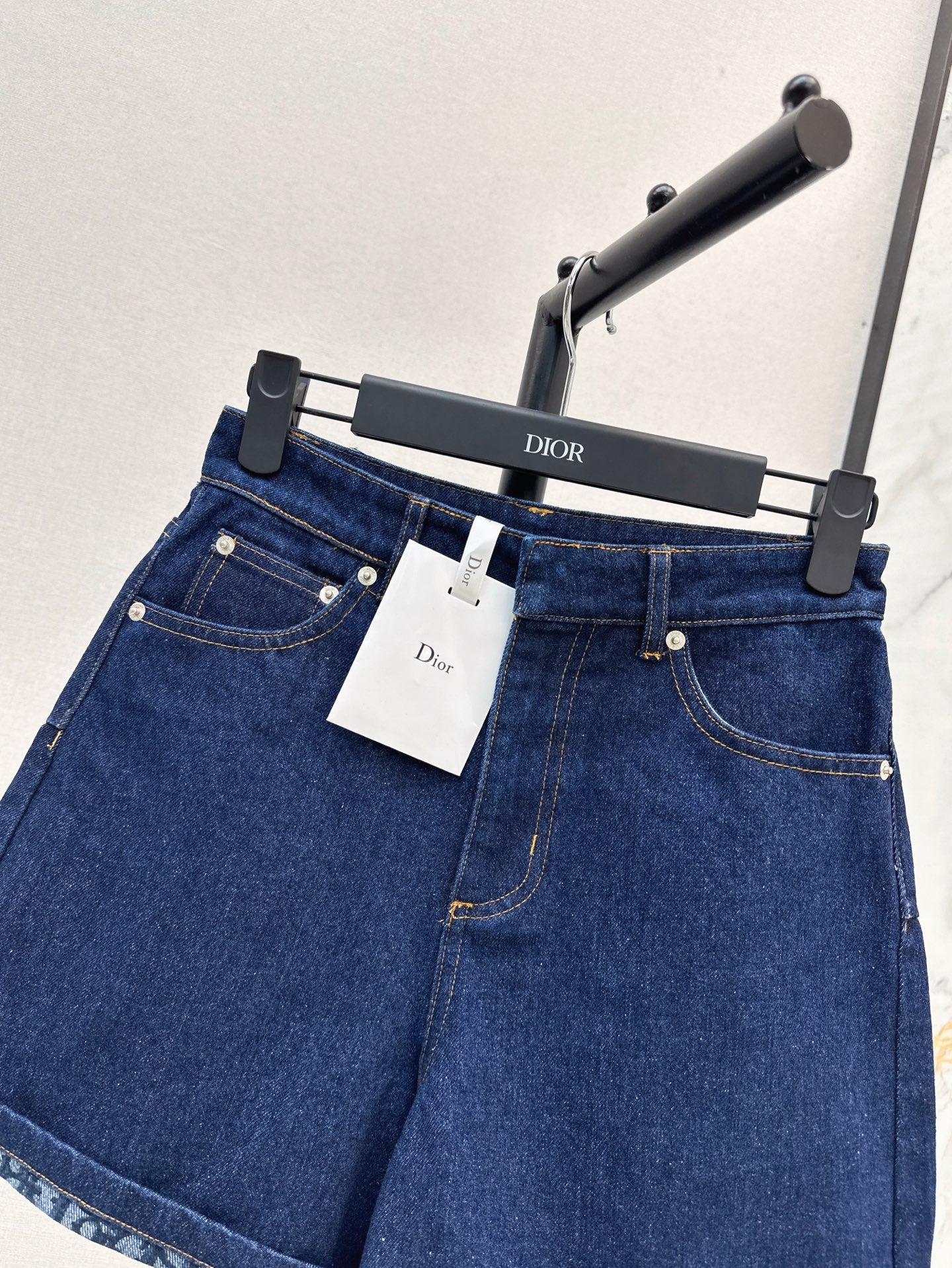 D 25ss vintage denim short
