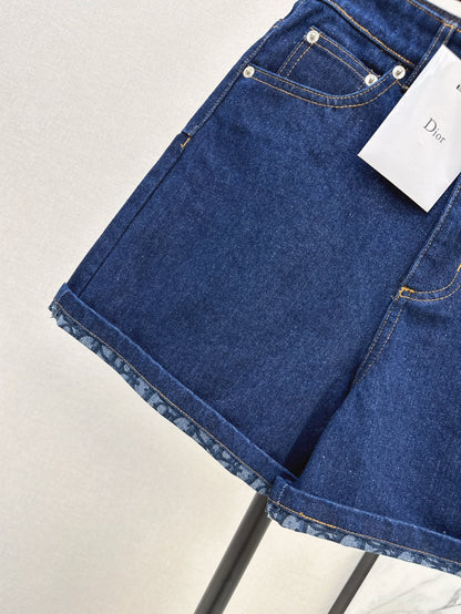 D 25ss vintage denim short