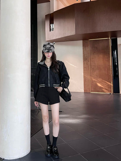 D 25ss hooded denim jacket