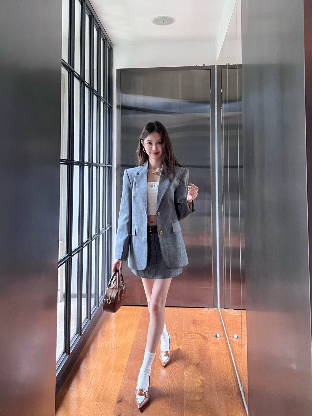 P 25ss wool blazer