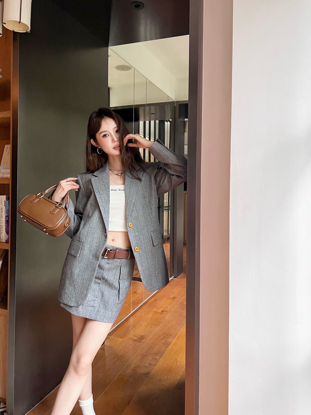 P 25ss wool blazer